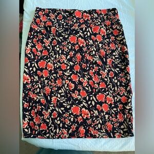Fall Floral Skirt